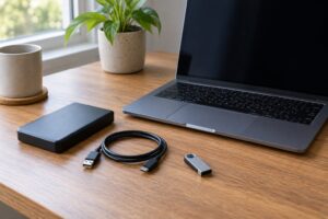 what to do when an external drive is not showing up