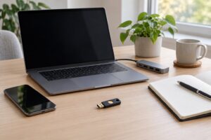 how to use a hardware security key