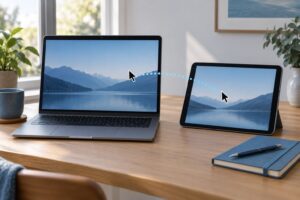 how to use universal control between mac and ipad