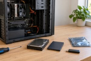 how to securely erase a hard drive before selling it