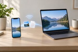 how to use airdrop between iphone and mac