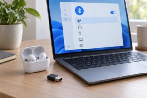how to connect airpods to a windows pc