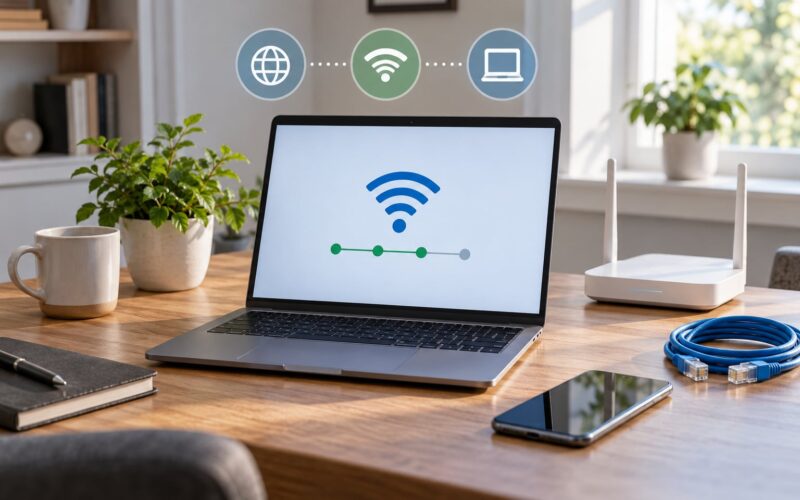 How to Troubleshoot No Internet Connection Step by Step (2026)