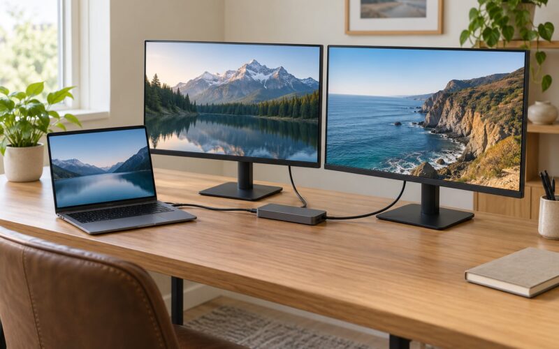 How to Set Up Dual Monitors on a Laptop (2026) for Mac & PC