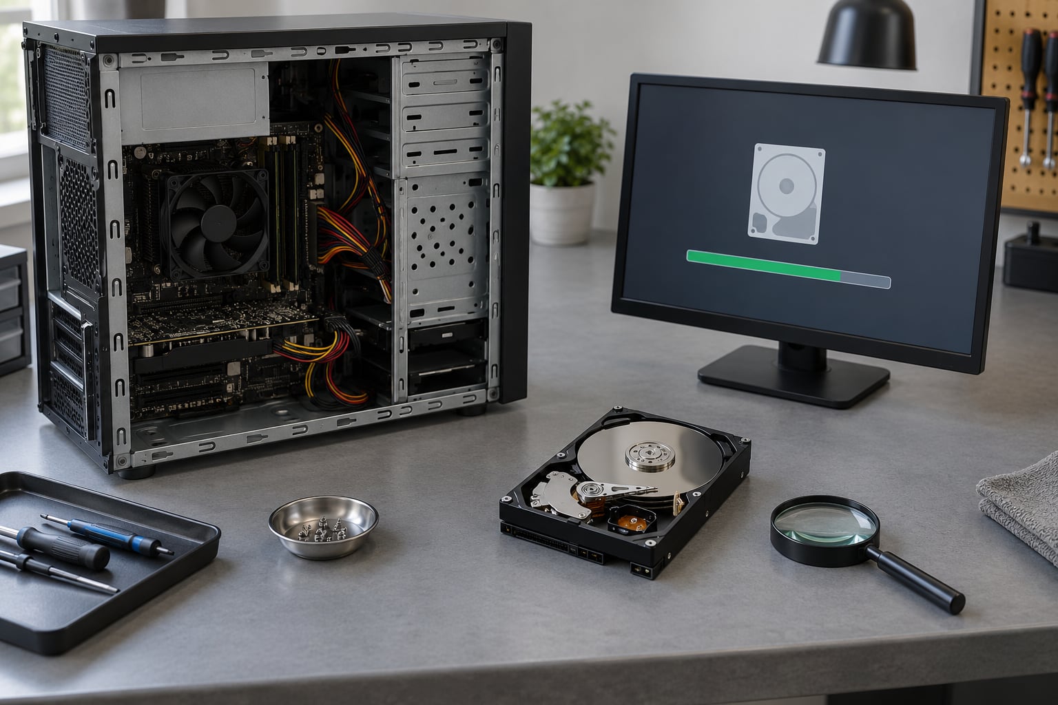 how to tell if a hard drive is failing