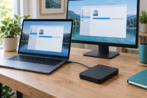 how to format an external hard drive for mac and windows