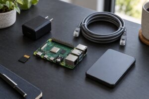 how to set up a raspberry pi as a home server