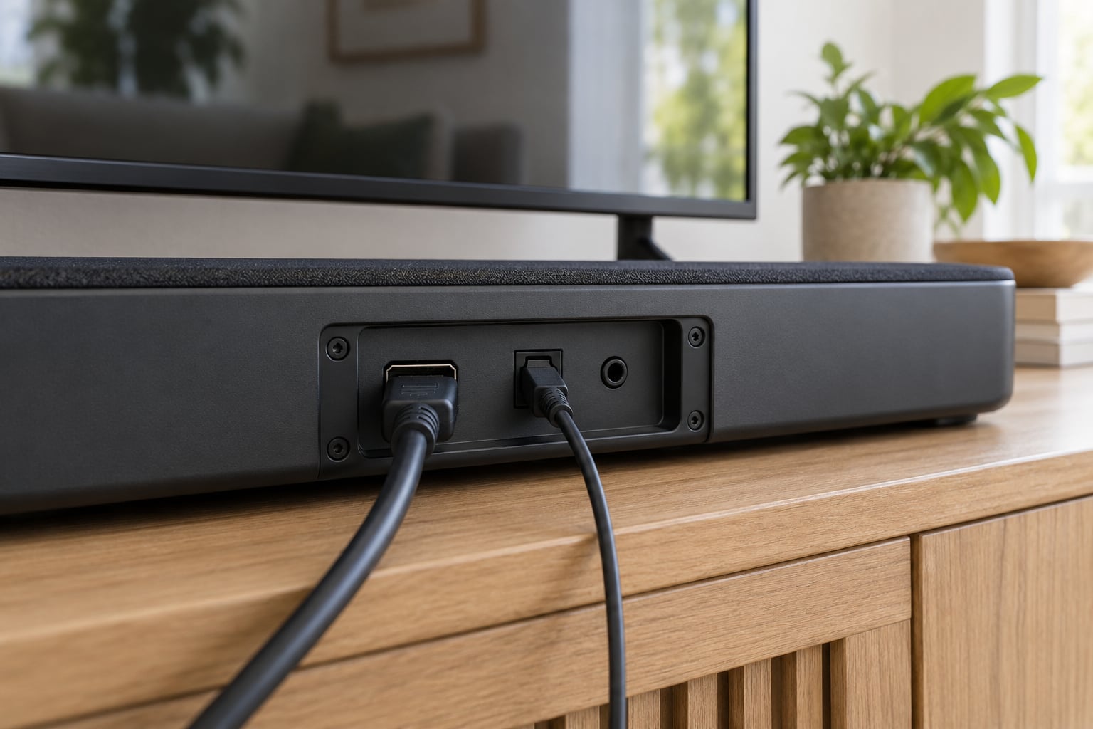 how to connect a soundbar to a tv correctly