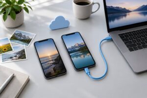 how to transfer data from android to iphone