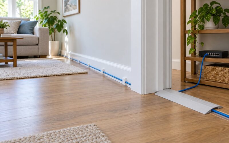How to Run Ethernet in a House Without Drilling, Easy (2026)