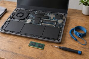 how to upgrade ram in a laptop