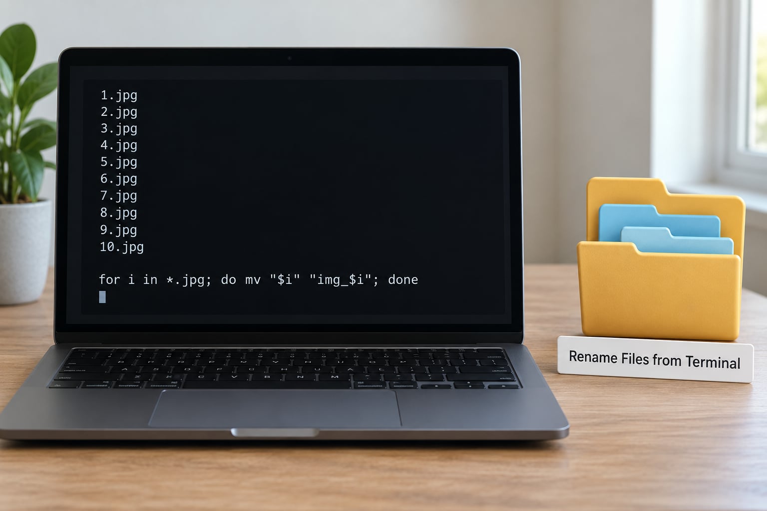 Rename Files from Terminal