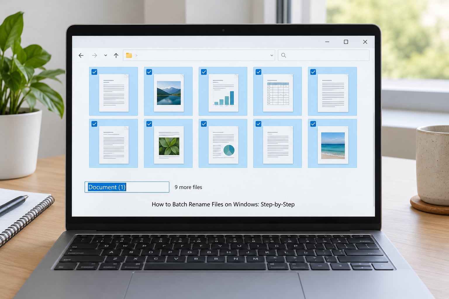 How to Batch Rename Files on Windows: Step-by-Step