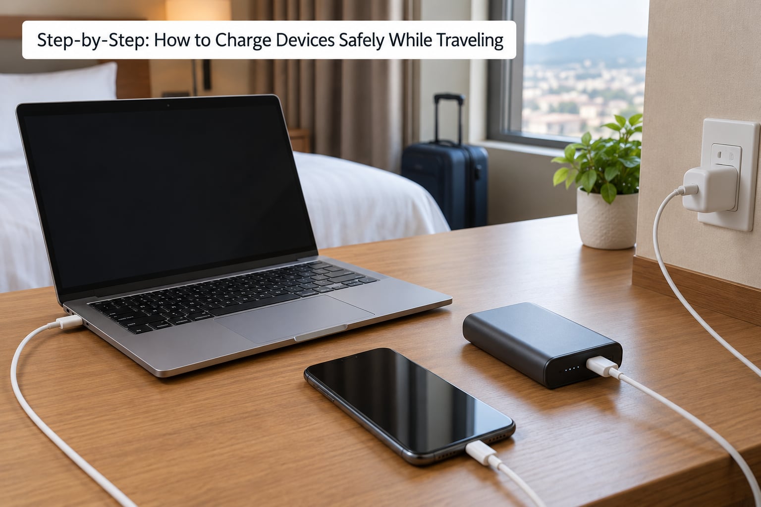 Step-by-Step: How to Charge Devices Safely While Traveling