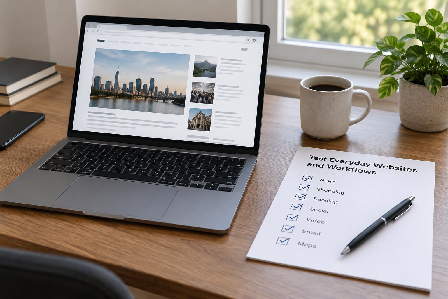 Test Everyday Websites and Workflows