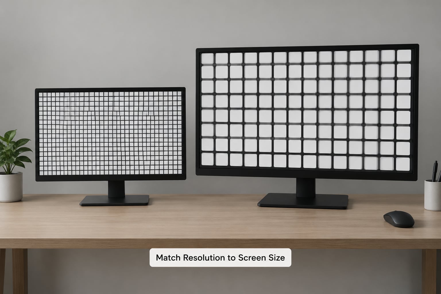 Match Resolution to Screen Size