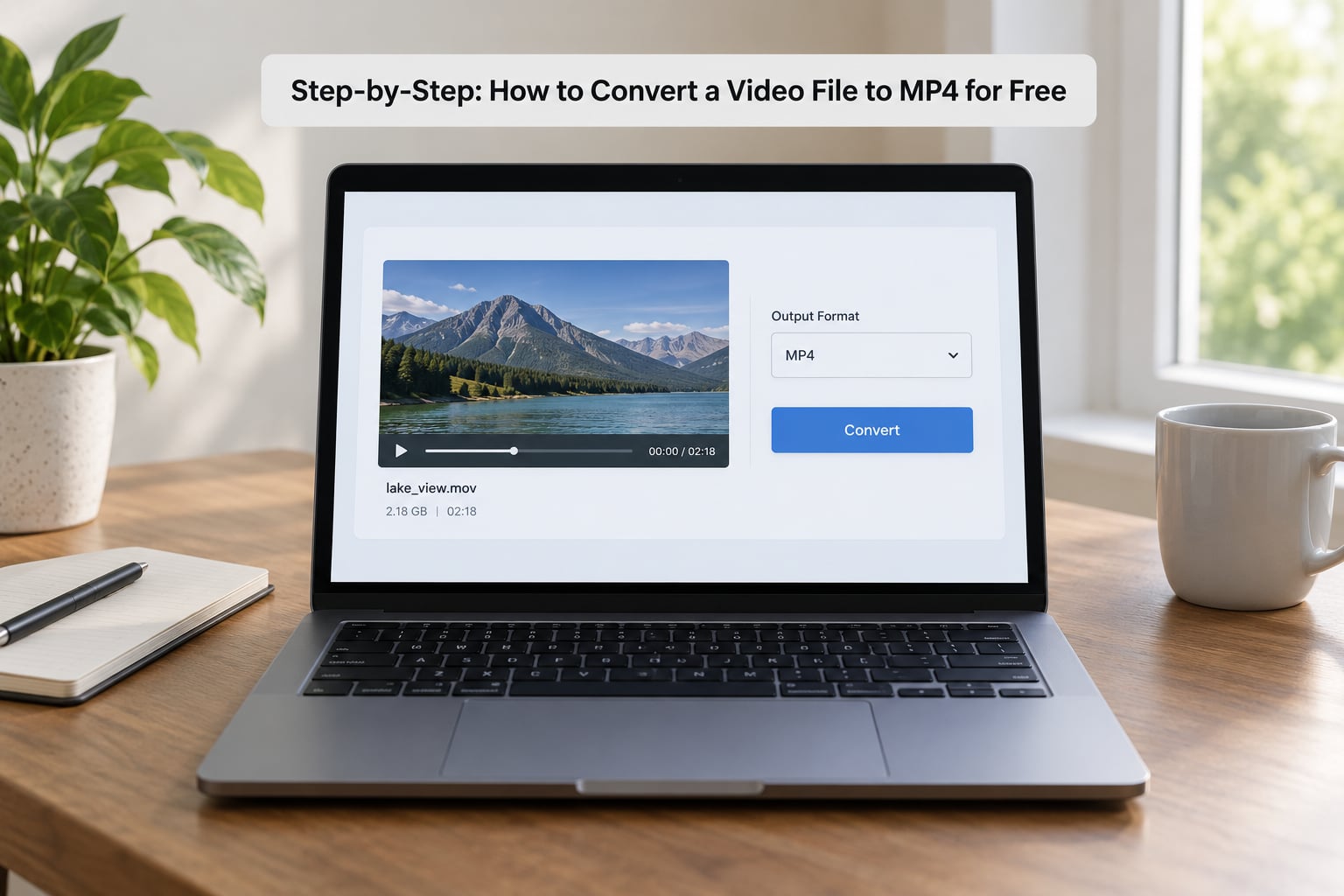 Step-by-Step: How to Convert a Video File to MP4 for Free