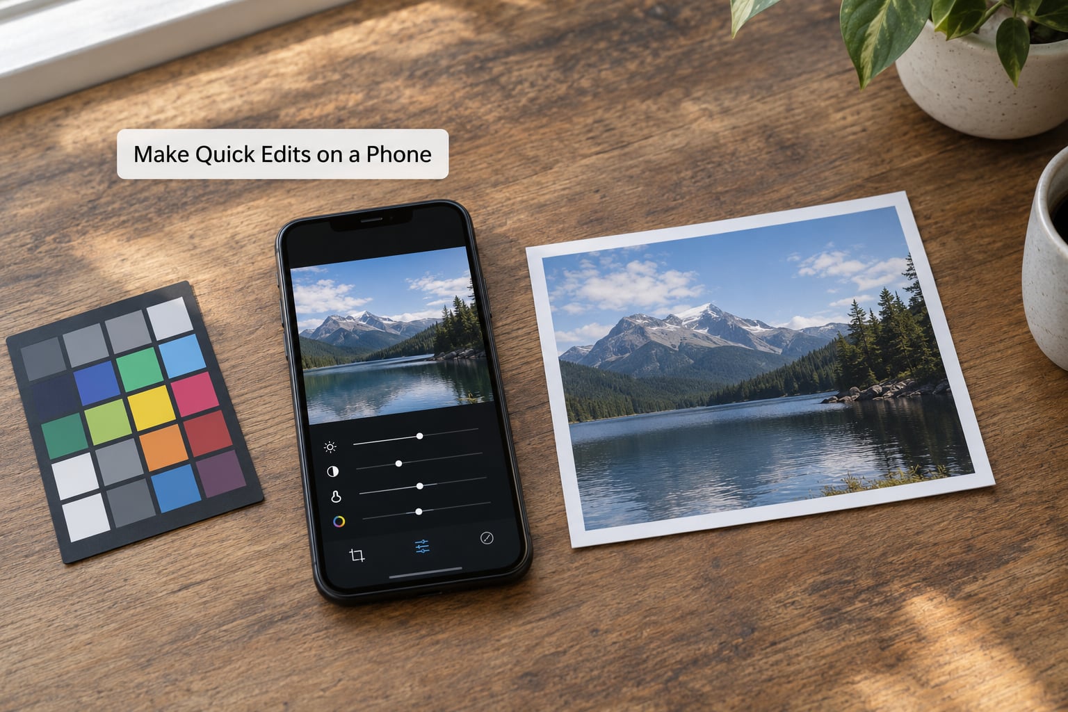 Make Quick Edits on a Phone