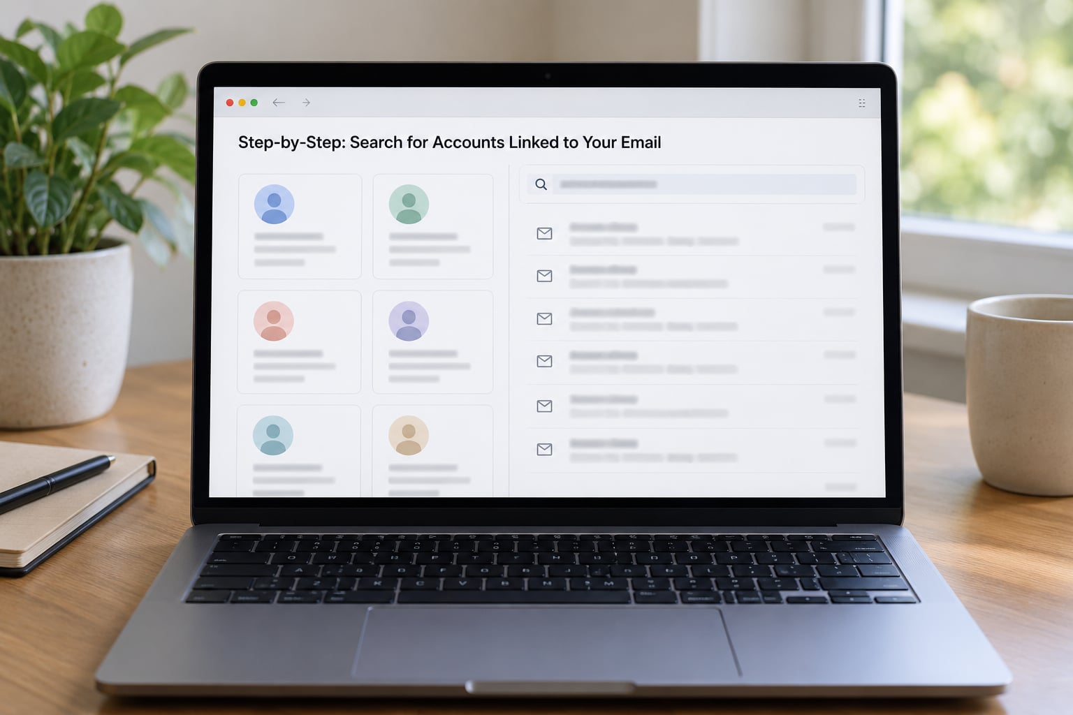 Step-by-Step: Search for Accounts Linked to Your Email