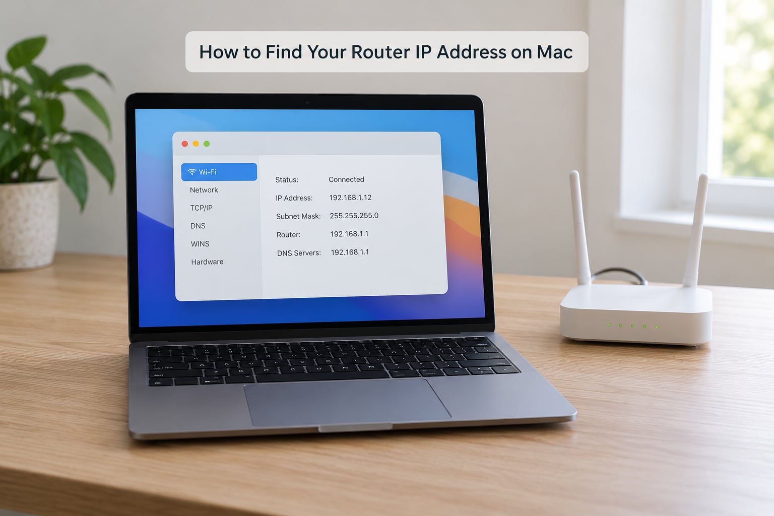 How to Find Your Router IP Address on Mac