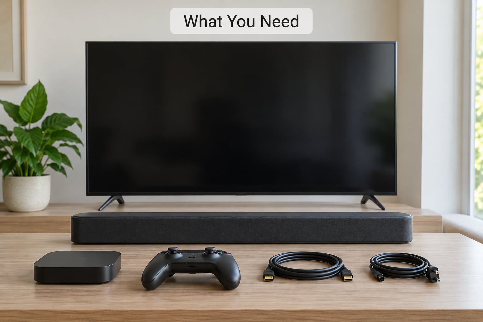 What You Need