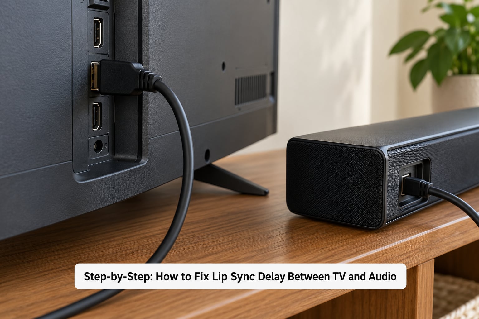 Step-by-Step: How to Fix Lip Sync Delay Between TV and Audio