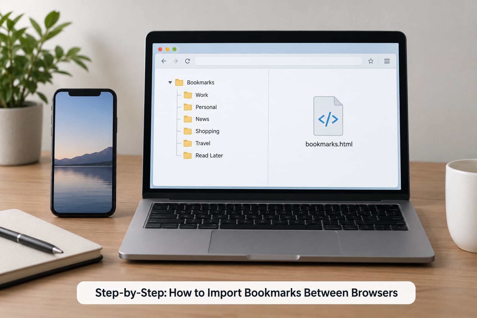 Step-by-Step: How to Import Bookmarks Between Browsers
