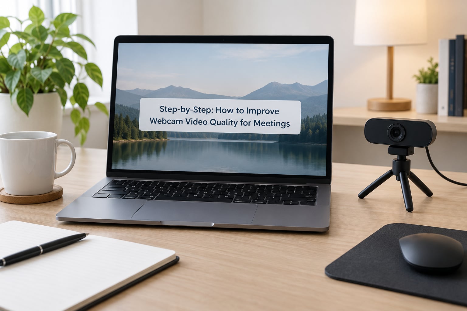 Step-by-Step: How to Improve Webcam Video Quality for Meetings