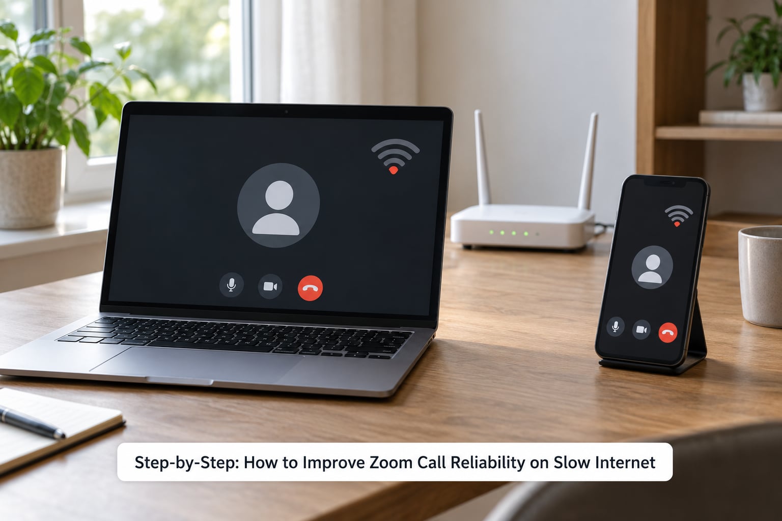 Step-by-Step: How to Improve Zoom Call Reliability on Slow Internet