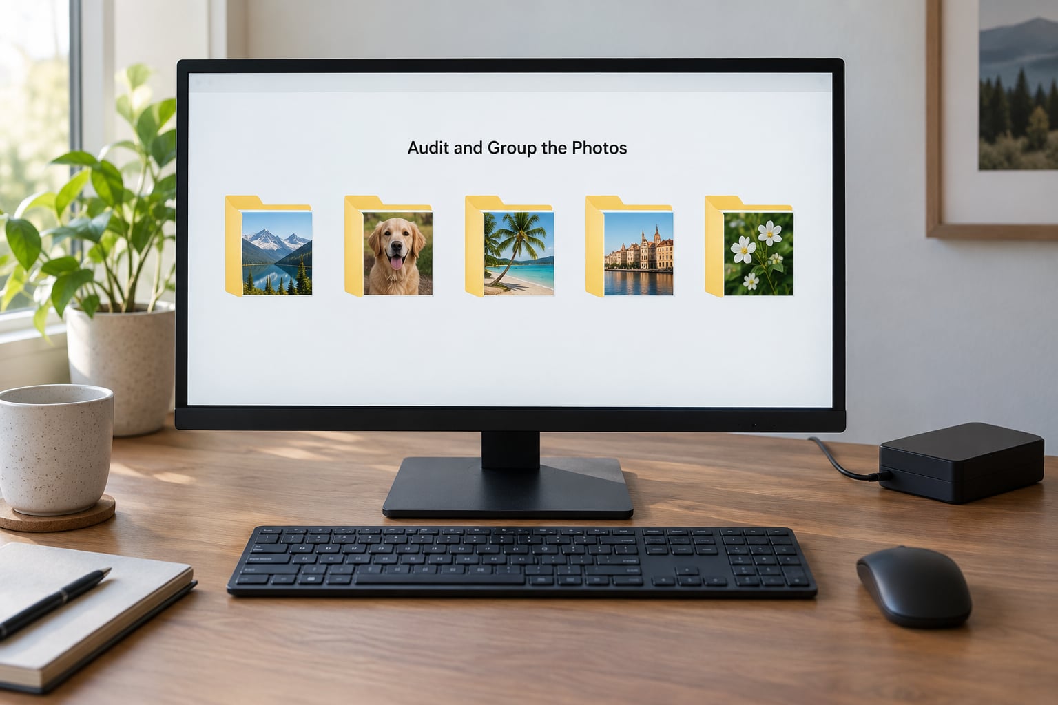 Audit and Group the Photos