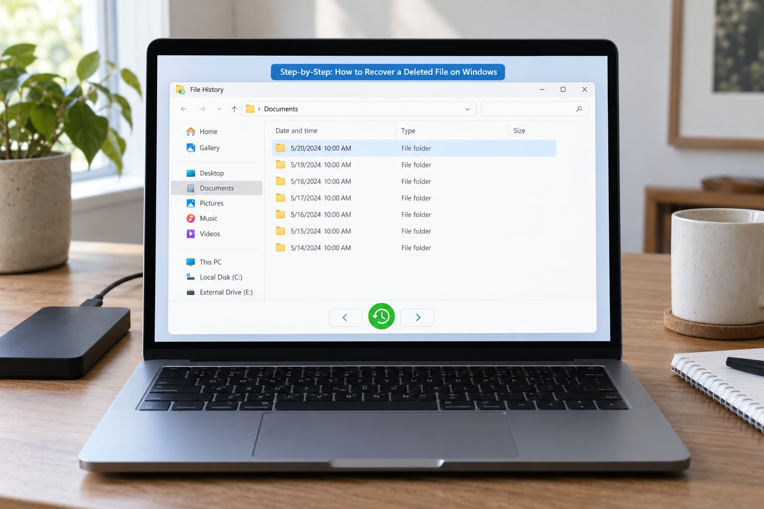 Step-by-Step: How to Recover a Deleted File on Windows