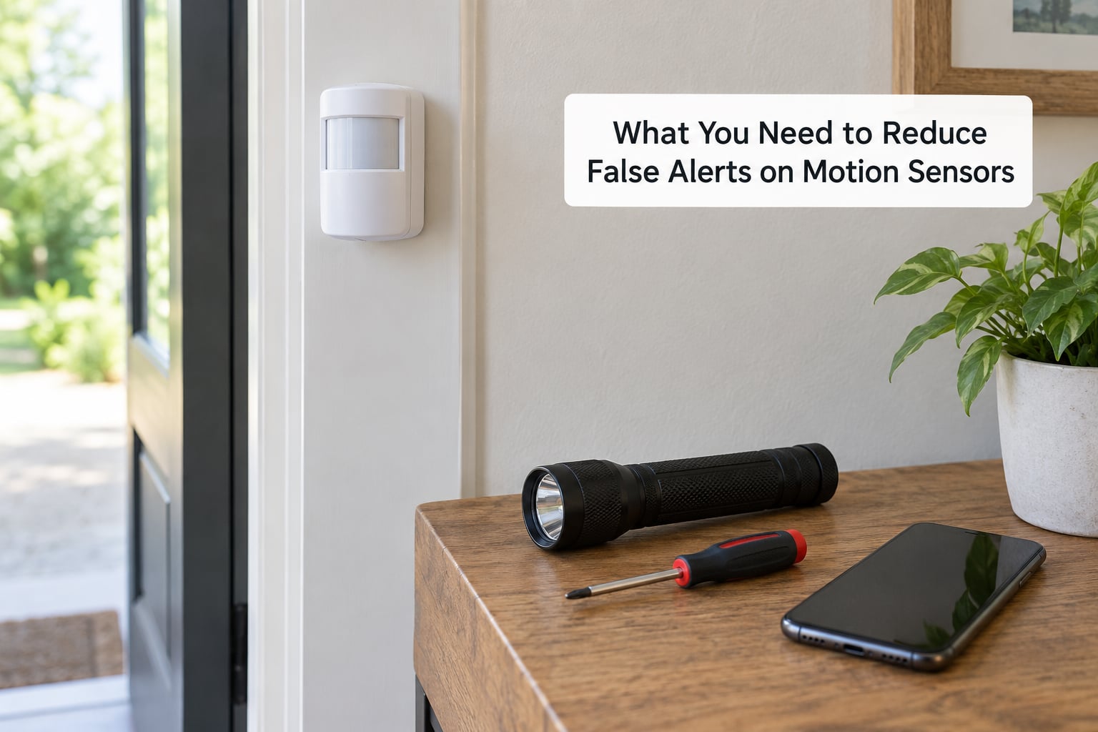 What You Need to Reduce False Alerts on Motion Sensors