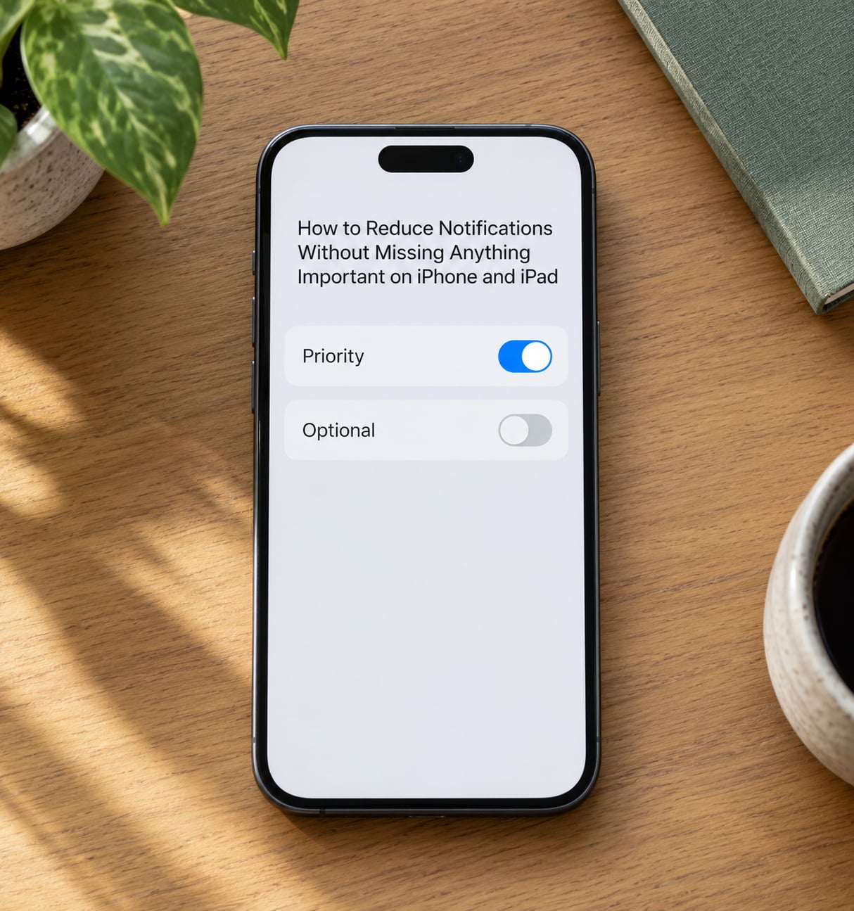 How to Reduce Notifications Without Missing Anything Important on iPhone and iPad