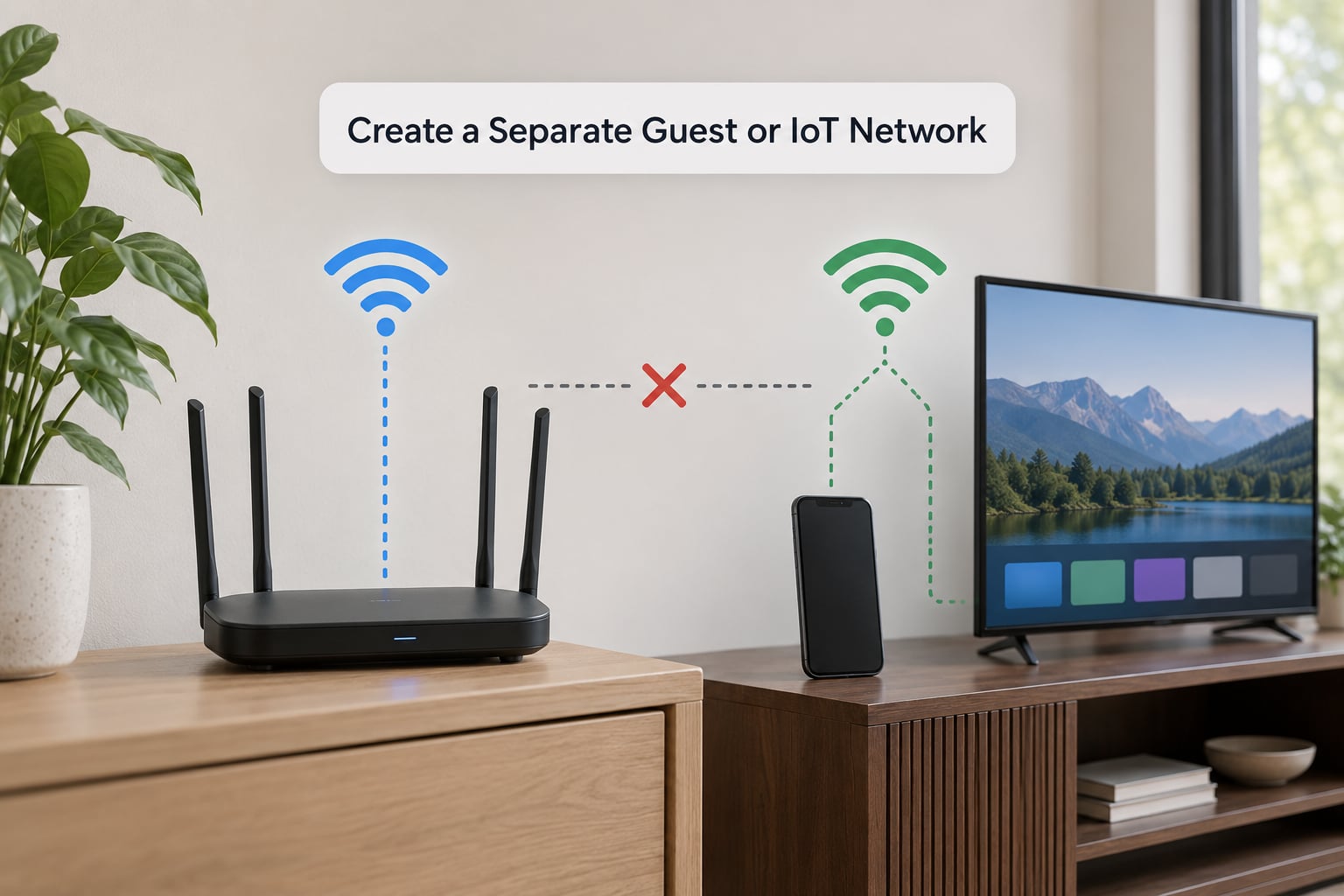 Create a Separate Guest or IoT Network