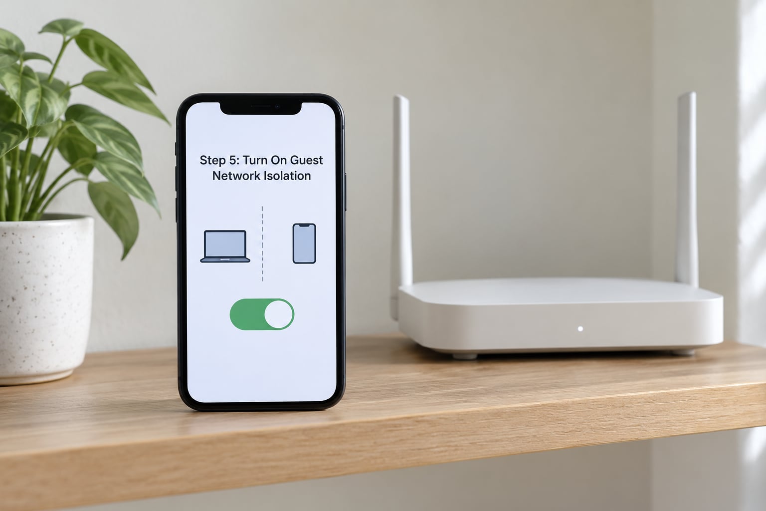 Step 5: Turn On Guest Network Isolation