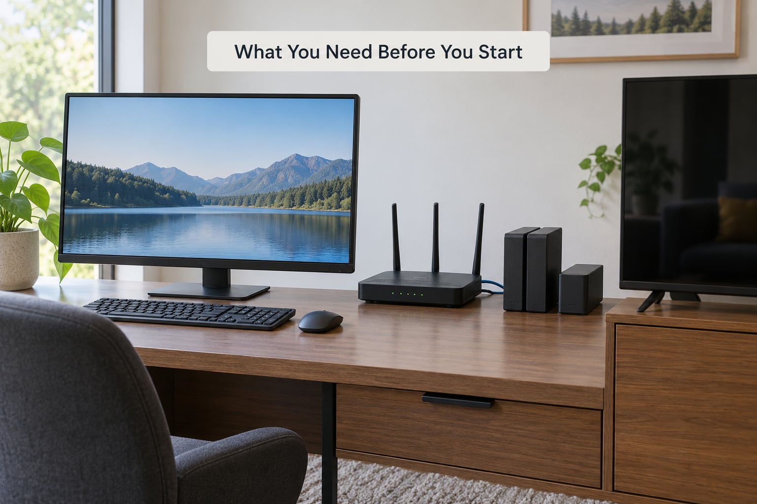 What You Need Before You Start