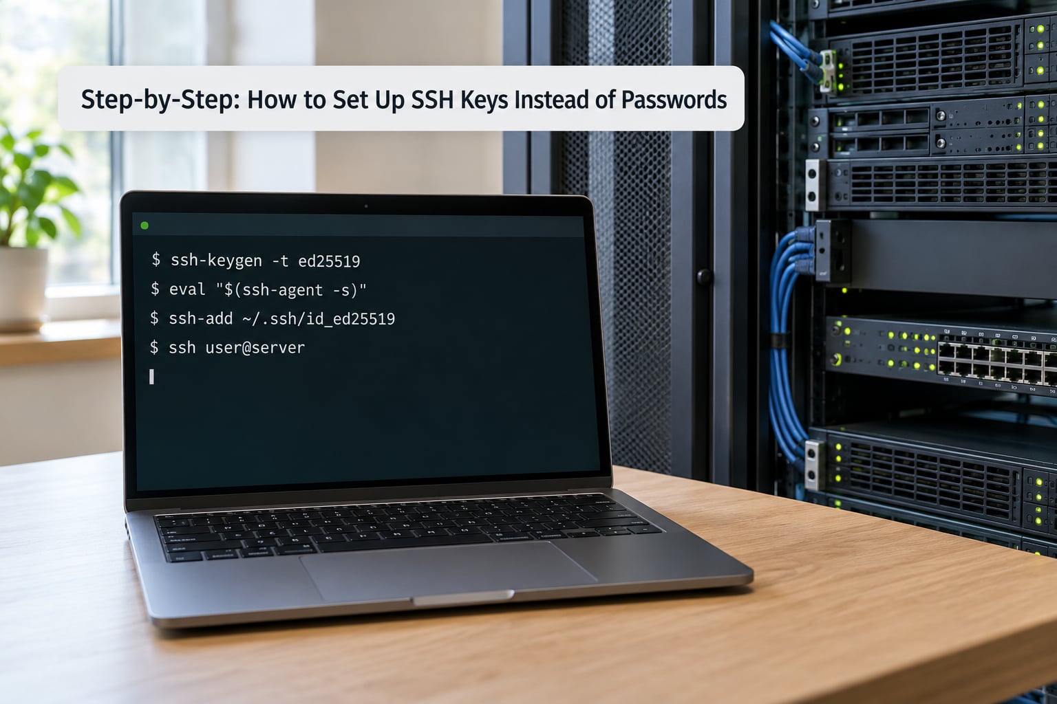 Step-by-Step: How to Set Up SSH Keys Instead of Passwords