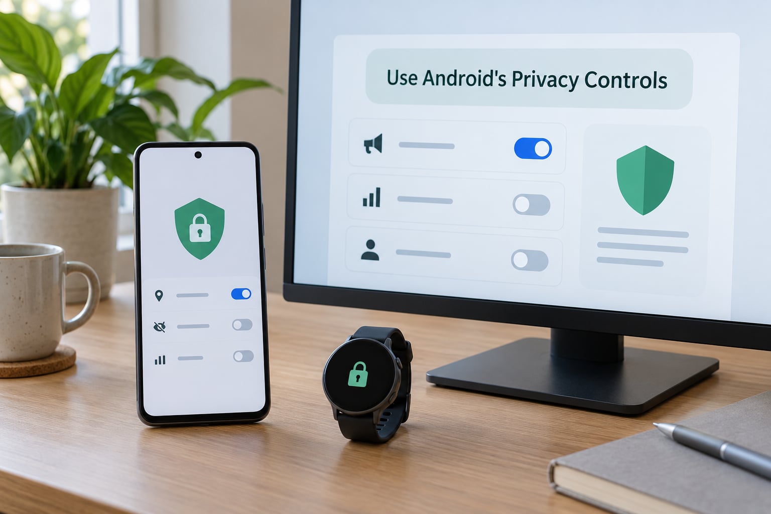 Use Android's Privacy Controls