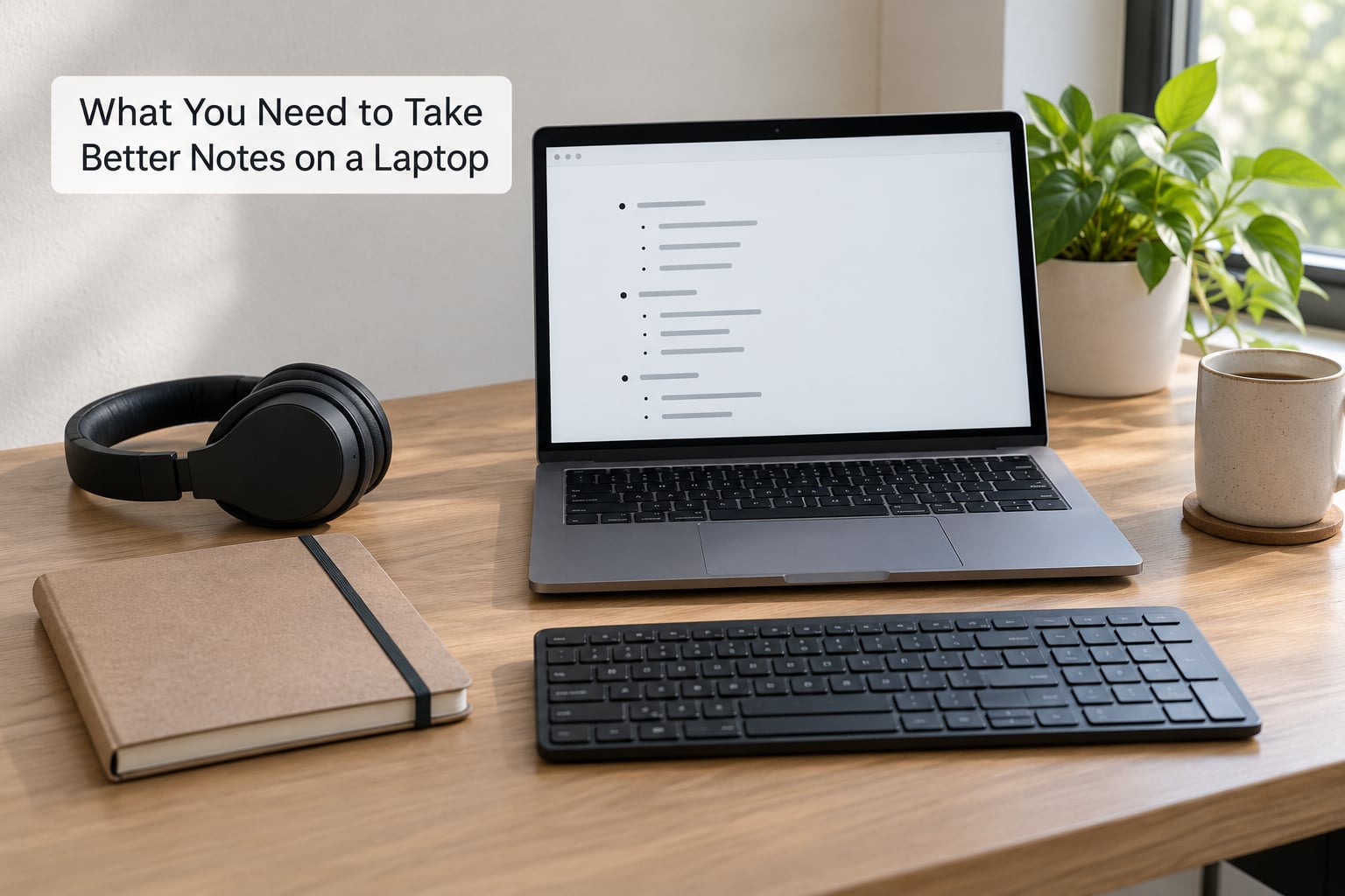 What You Need to Take Better Notes on a Laptop