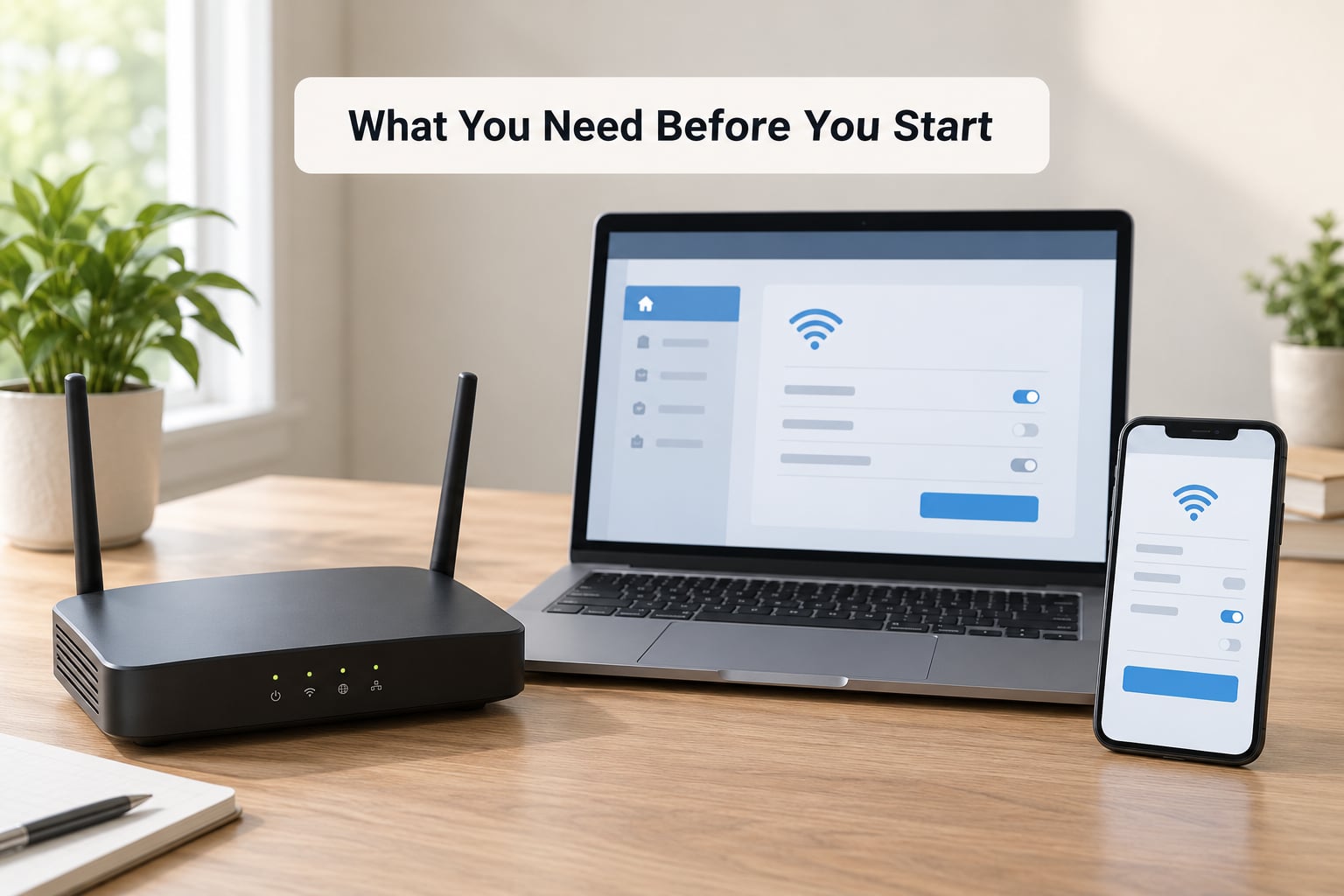 What You Need Before You Start