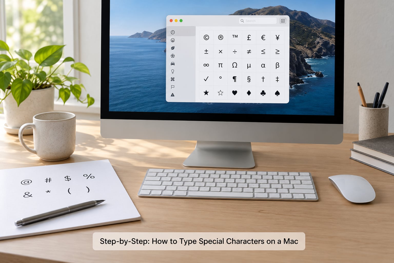 Step-by-Step: How to Type Special Characters on a Mac