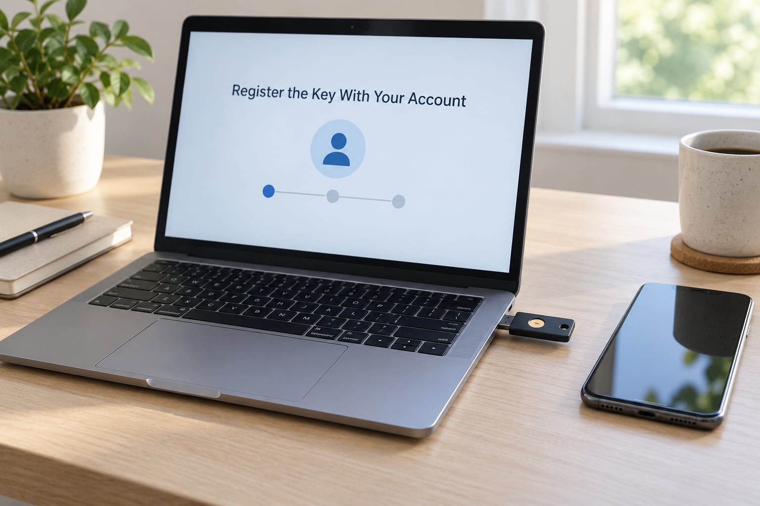 Register the Key With Your Account