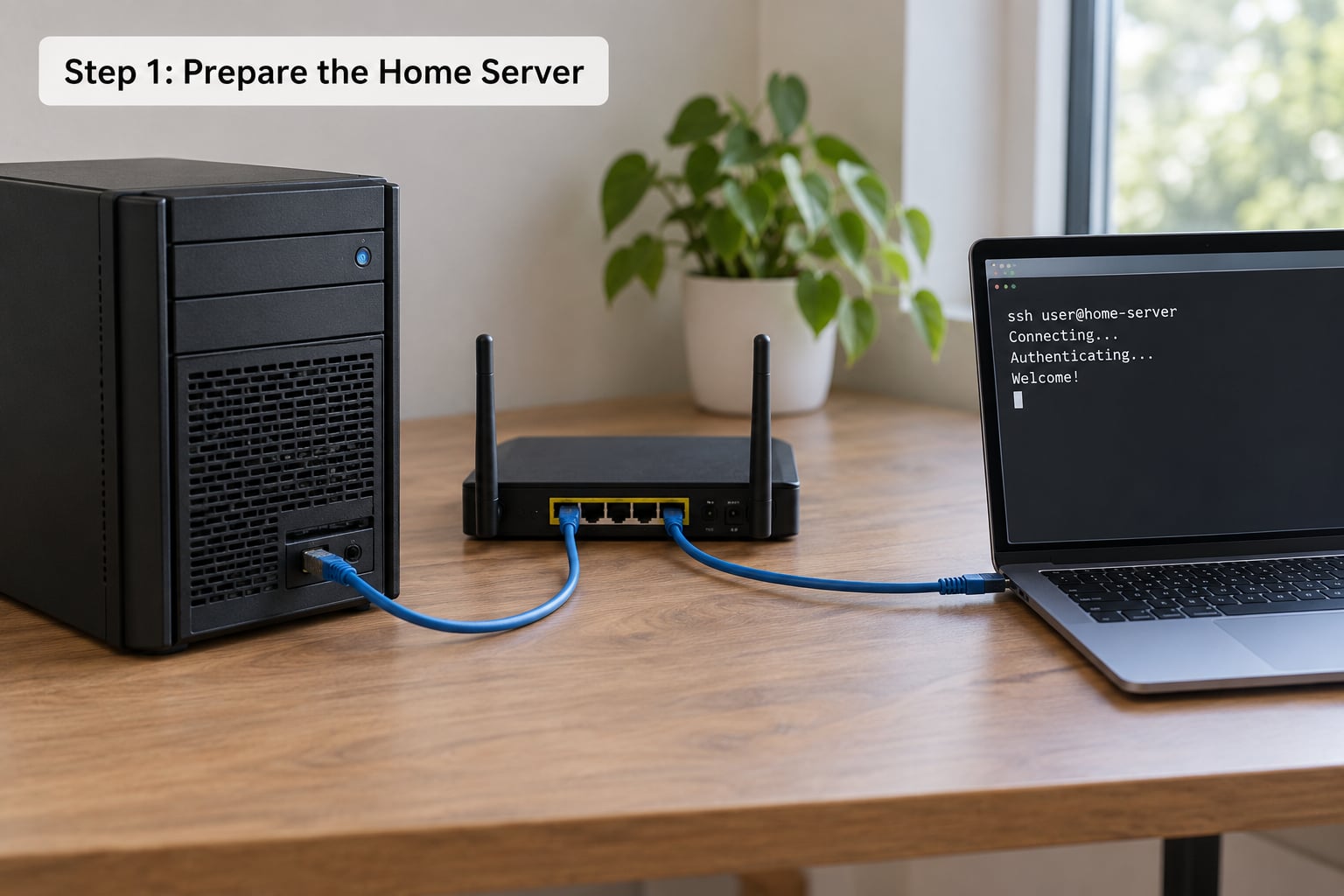 Step 1: Prepare the Home Server