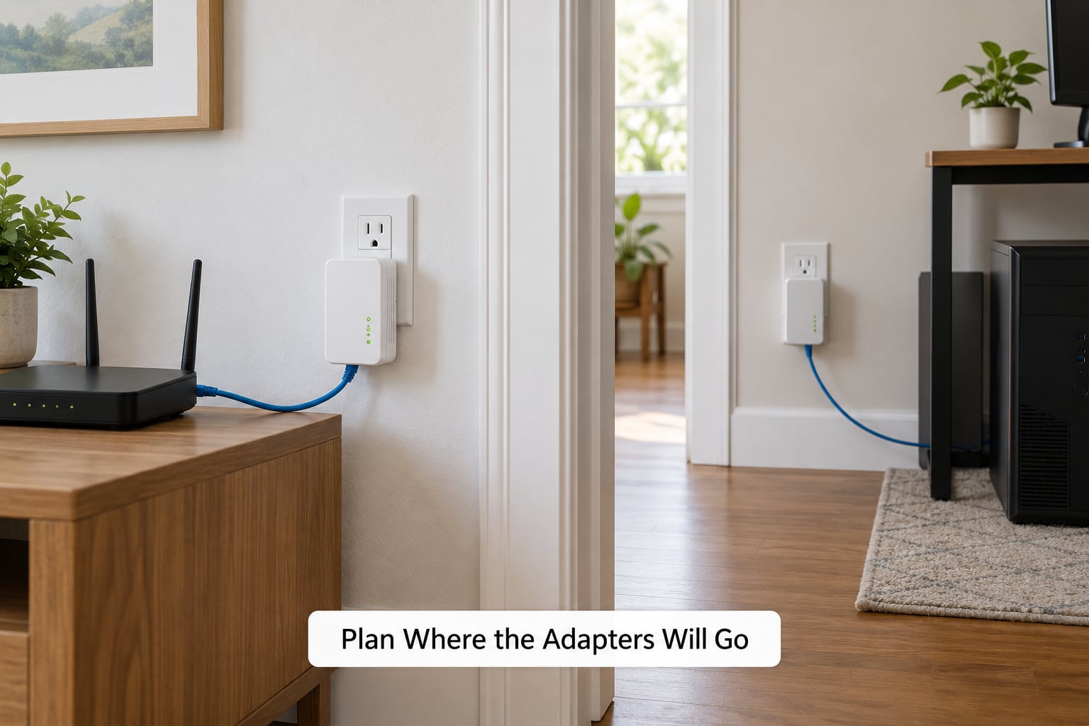 Plan Where the Adapters Will Go