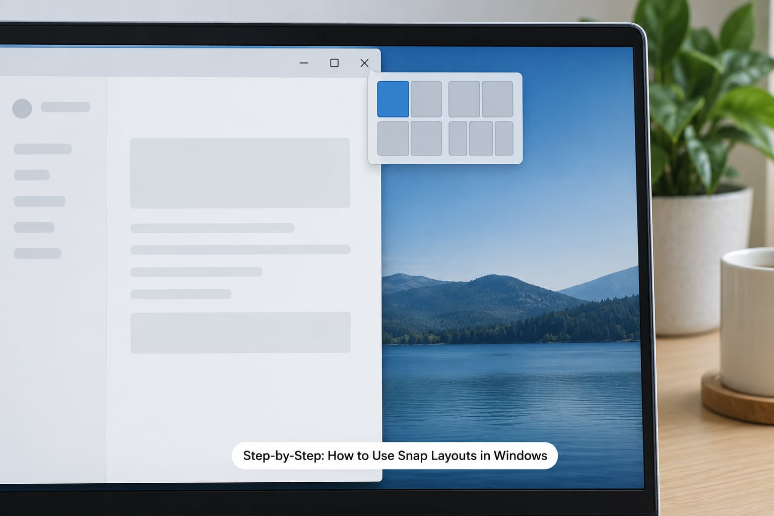 Step-by-Step: How to Use Snap Layouts in Windows