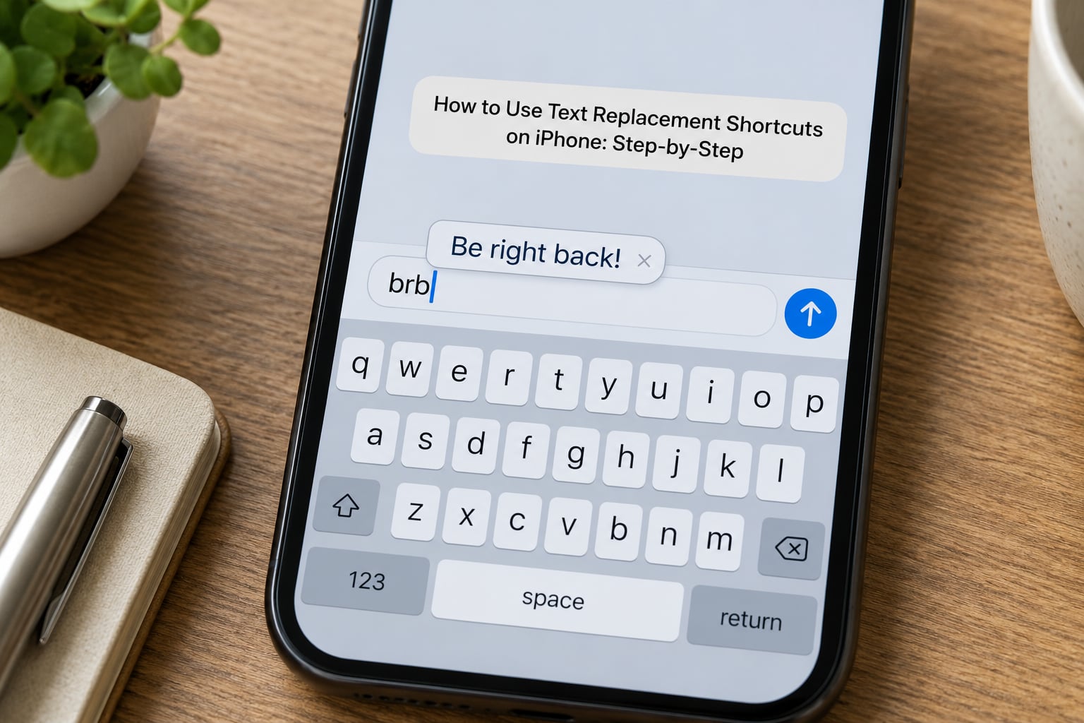 How to Use Text Replacement Shortcuts on iPhone: Step-by-Step