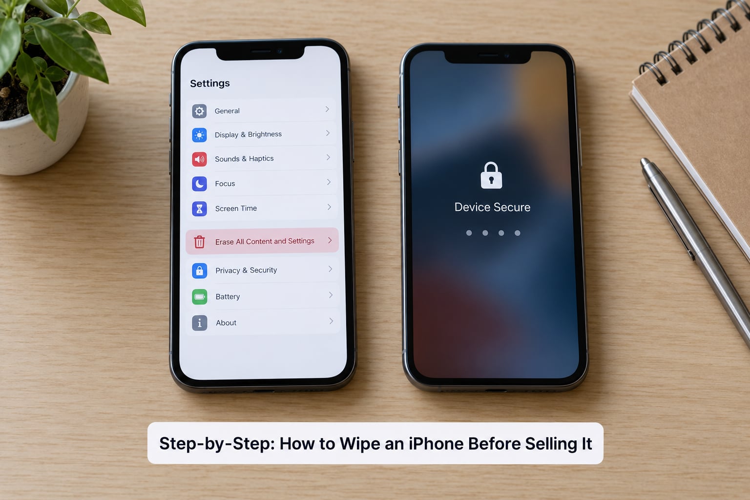 Step-by-Step: How to Wipe an iPhone Before Selling It