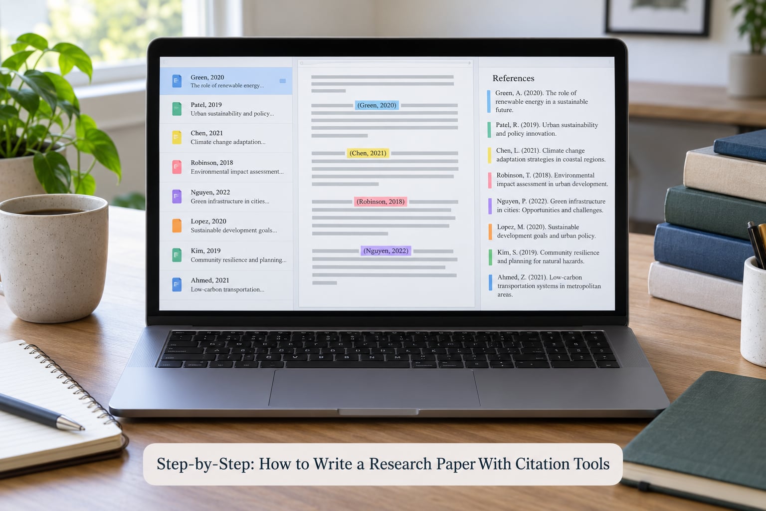 Step-by-Step: How to Write a Research Paper With Citation Tools