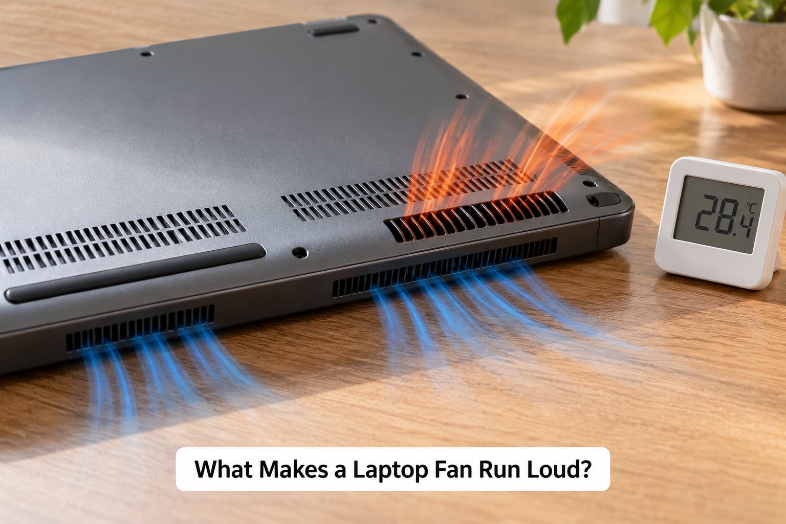 What Makes a Laptop Fan Run Loud?